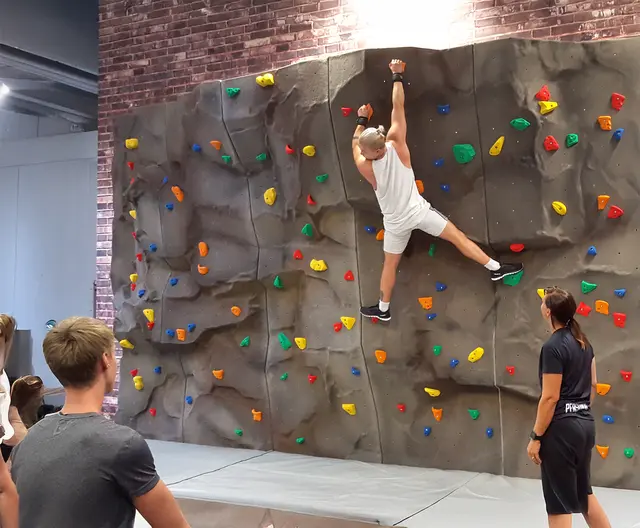 Buldrestein klatrevegg 