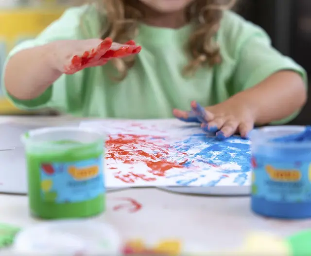 Fingermaling grunnsett 6 stk x 500 ml 