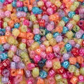 Plastperler bokstav og tall 1000 stk