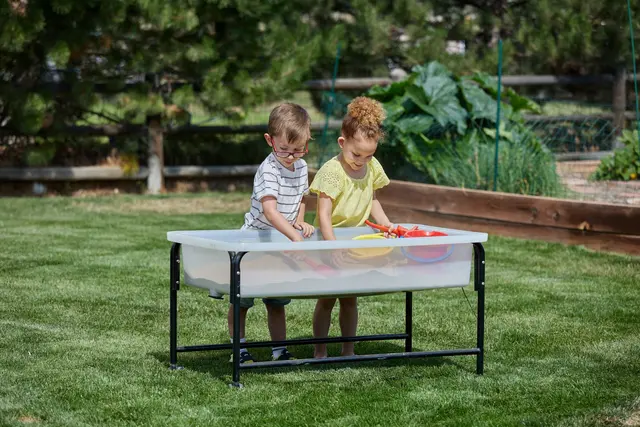 Sand- og vannbord høyt L110 x B61 x H58 cm 