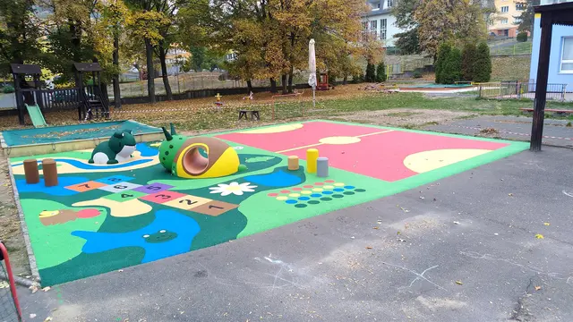 Mini frosk gummidyr 3D-figur L112 x B90 x H78 cm 