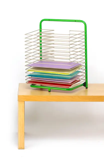 Tørkehyllestativ med 15 hyller B45 x D35 x H60 cm 