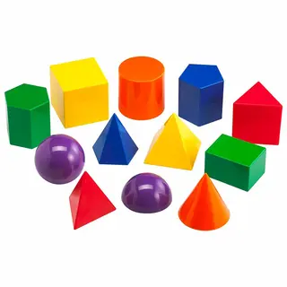 Geometriske former 12 deler