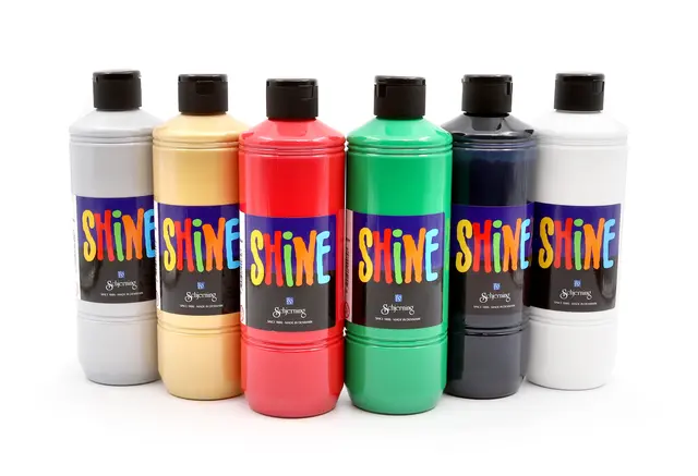 Akrylmaling julepakke 6 stk x 500 ml 