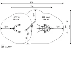 Båt uten gulv L590 cm  x B190 cm