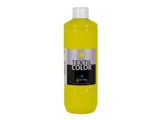 Tekstilmaling gul 500 ml