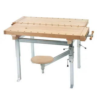 Sjöbergs Duplex høvelbenk 2-plass L120 x B87 x H70-90 cm