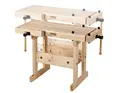 Sjöbergs høvelbenk junior/senior B100 x D49 x H64/86 cm