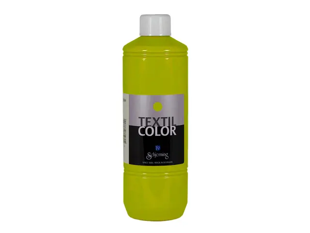 Tekstilmaling lime 500 ml 