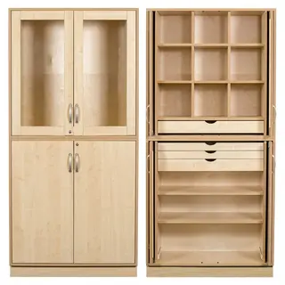 Sjöbergs skap til tekstilsløyd B100 x D49 x H210 cm