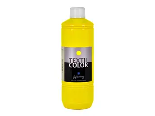 Tekstilmaling gul neon 500 ml