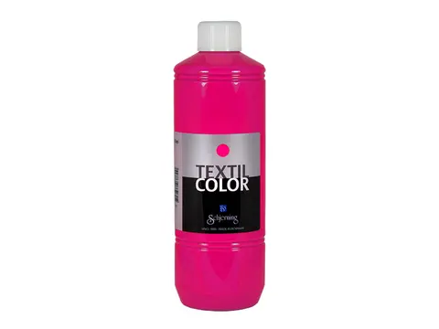 Tekstilmaling rosa neon 500 ml 