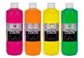 Tekstilmaling neon 4 stk x 500 ml