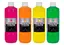 Tekstilmaling neon 4 stk x 500 ml