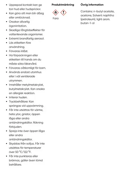 Spraylakk blank 150 ml 