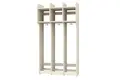 Elevgarderobe 3 rom B98 x D35/25 x H150 cm
