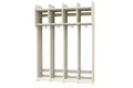Elevgarderobe 4 rom B129 x D35/25 x H150 cm