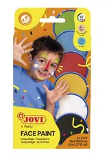 Ansiktsmalingsett 6 farger