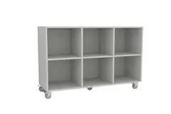 Freja skolereol 6 rom B134 x D46 x H87 cm