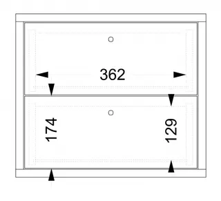 Freja 2 medium skuffer