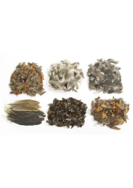 Fjær natur mix 30 g 