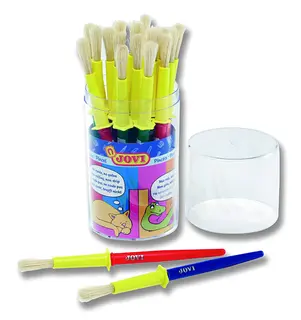 Penselsett med dryppkant 8 mm, 20 stk