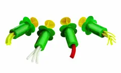 Spr&#248;yteverkt&#248;y for modellmasse 4 deler