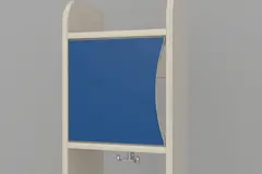 Dal garderobedør Blå F7851