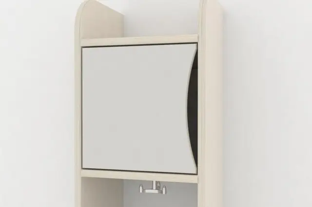 Dal garderobedør Lysgrå F7927 