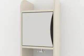 Dal garderobedør B25 cm