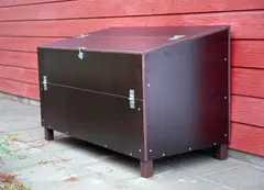 Oppbevaringskasse B125 x D65 x H80 cm