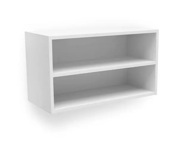 Stella stelleromshylle hvit B60 x D35 x H45 cm 