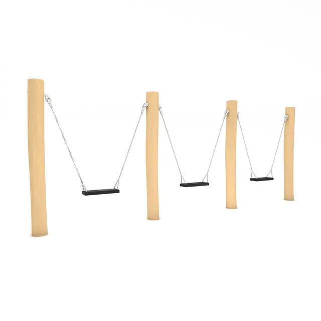 Arbor trippelhuske L20 x B470 x H180 cm 