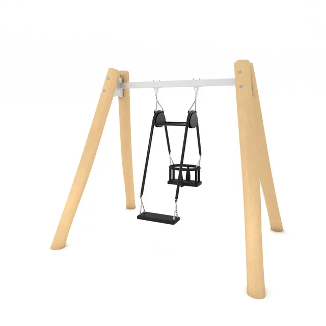 Arbor småbarnshuske duo L210 x B280 x H240 cm 