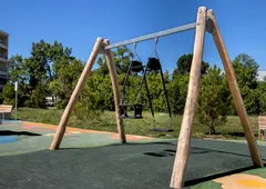 Arbor småbarnshuske duo L210 x B280 x H240 cm