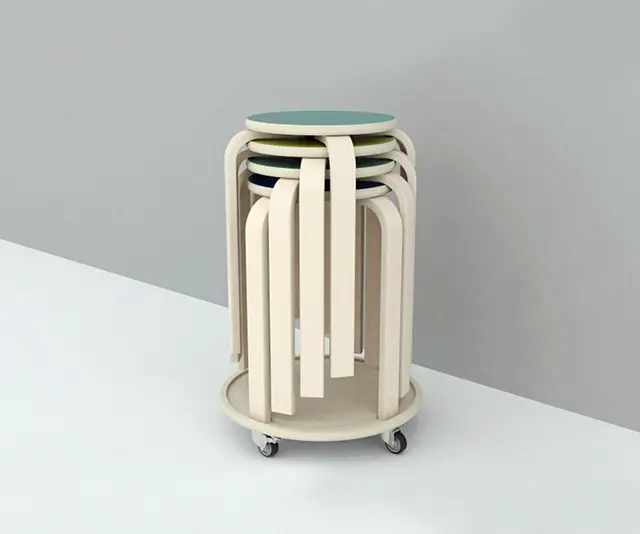 Taburettvogn Ø48 cm 