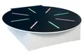 Scenekasse med lys Ø120 cm