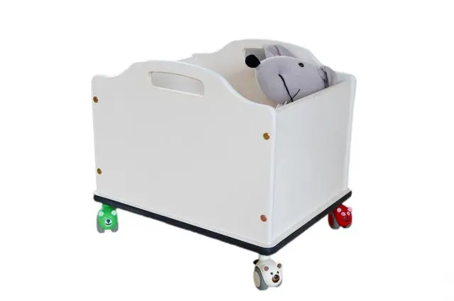 Oppbevaringskasse på hjul S B52 x D42 x H46 cm 