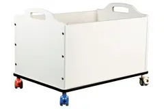 Oppbevaringskasse p&#229; hjul L B75 x D52 x H54 cm