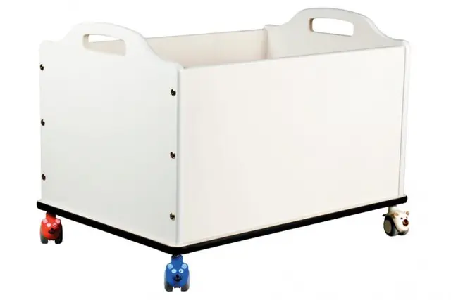 Oppbevaringskasse på hjul L B75 x D52 x H54 cm 