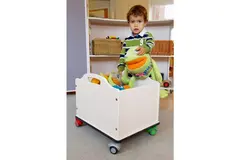 Oppbevaringskasse p&#229; hjul M B52 x D52 x H54 cm