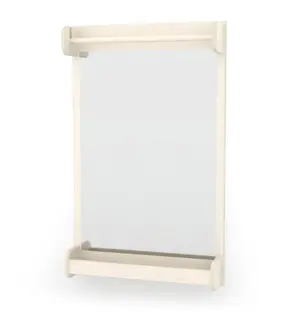 Vegghengt staffeli med magnetplate B55,5 x D10 x H90cm