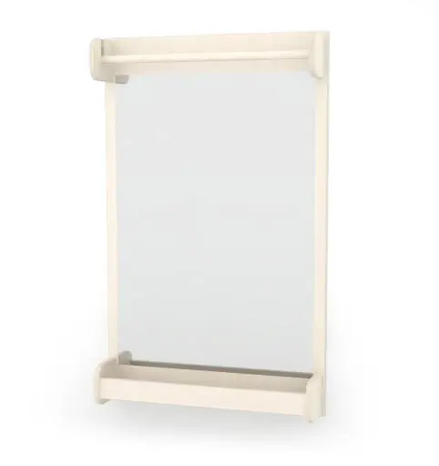 Vegghengt staffeli med magnetplate B55,5 x D10 x H90cm 