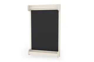 Vegghengt staffeli med tavle B55,5 x D10 x H90 cm