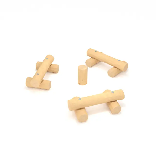 Arbor tømmerbenk L210 x B180 x H40 cm 