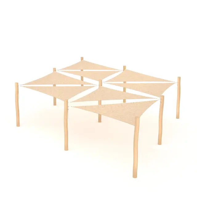 Arbor solseil L475 x B420 x H240 cm 