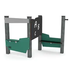 Recycled lekepanel tredelt L167 x B97 x H114 cm
