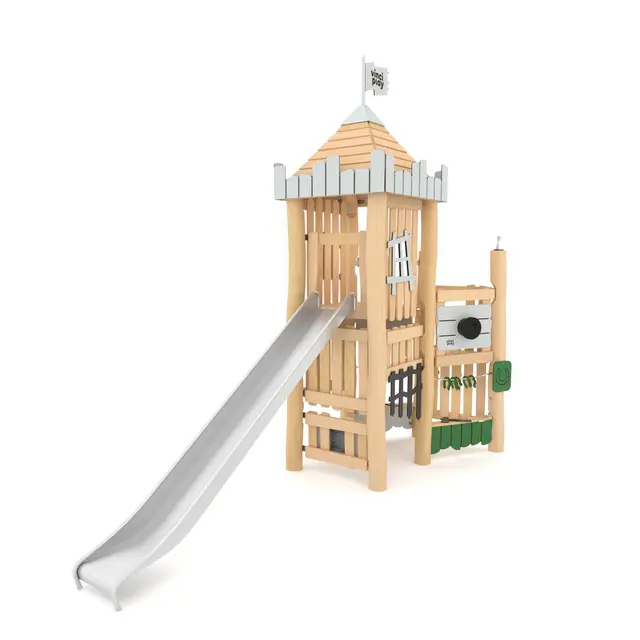 Arbor leketårn med sklie L480 x B185 x H445 cm 