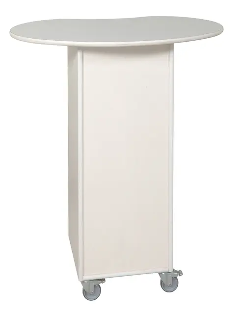 Ergonomisk innskrivningspult rød B39 x D40 x H110 cm 