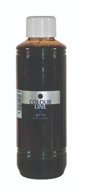 Akvarellmaling flytende brun 250 ml 